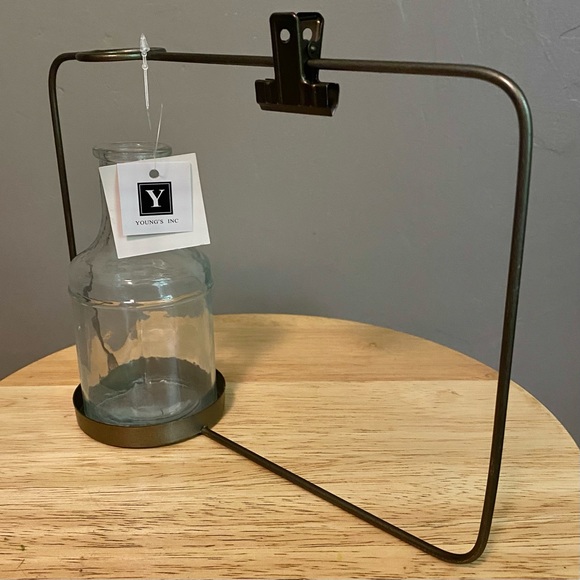 New Photo Clip Frame Stand with Glass Vase - Picture 5 of 11